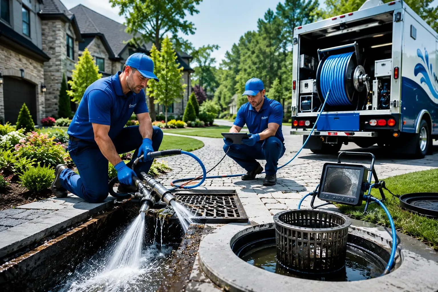 Local outdoor drain cleaning professionals in Farmington, IL