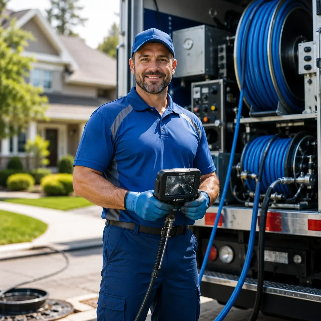 Local outdoor drain cleaning specialists in Farmington, IL
